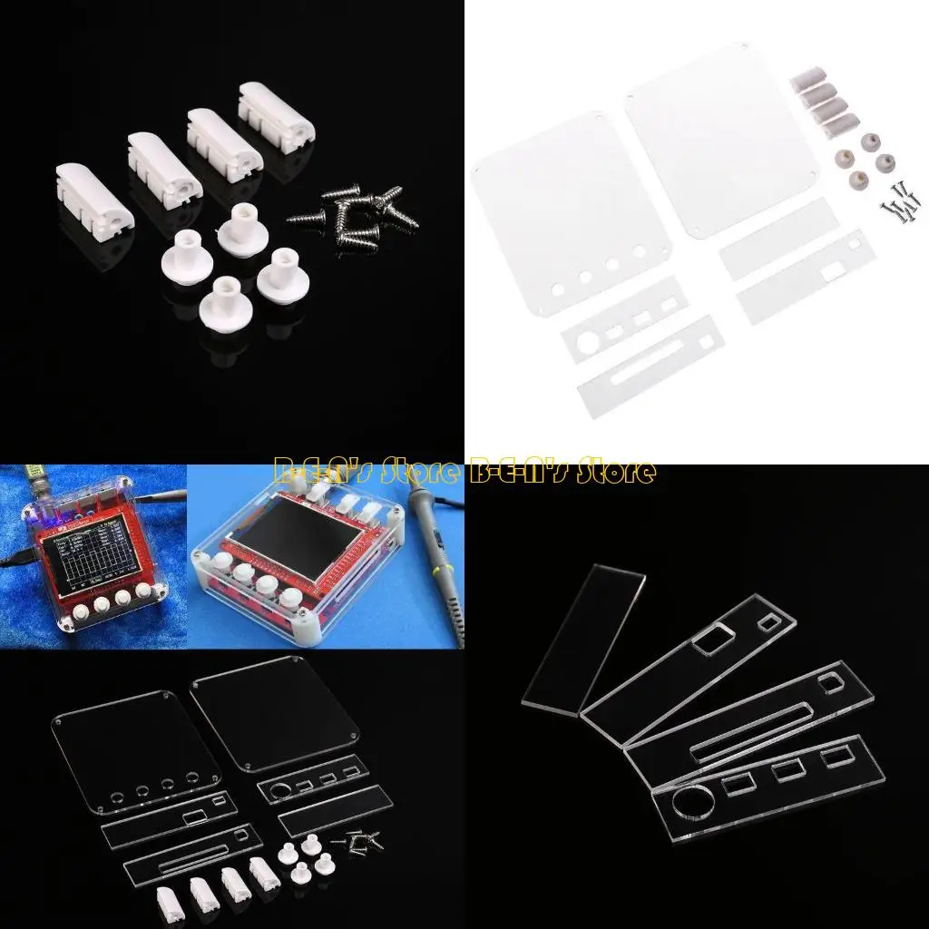 Y1AD – ensemble étuis portables en acrylique, facile à assembler, couverture anti-rayures, à