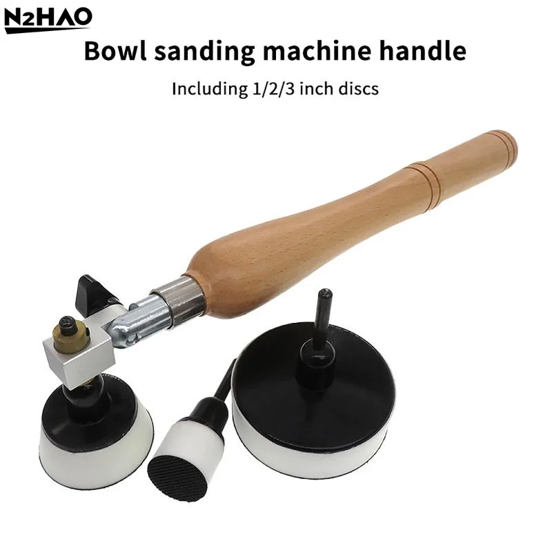 1/2/3 Inch Bowl Sander Grinding Disc Sanding Tool Polishing Self-Adhesive Tray PU Metal Rust Removal Polishing Wheel Grinding Di