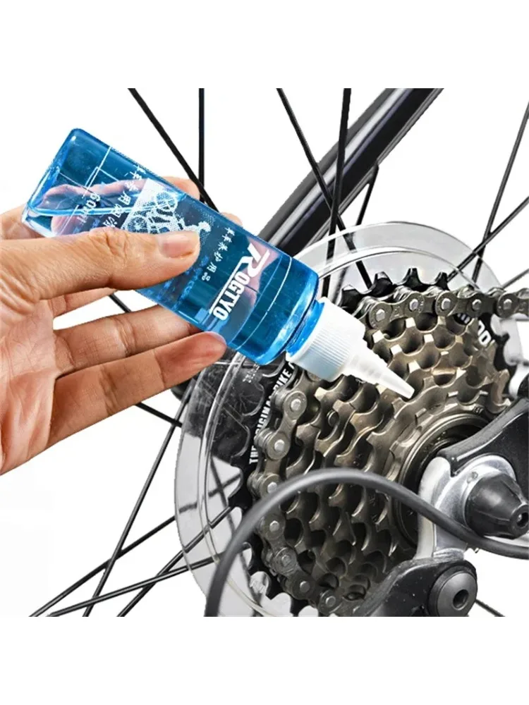 AliExpress NONE Bicycle Lube Chain Oil 60ML Dry Chain Lubricant Bike Gear lubricant Waxy Maintenance Oil Squirt MTB Road Bicycle accessories