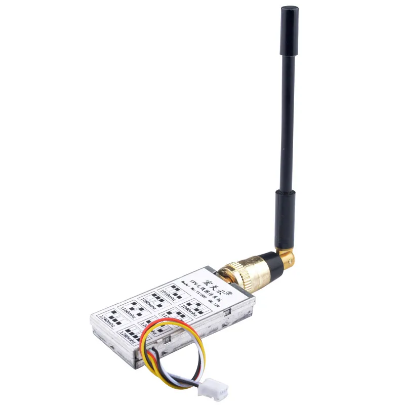 

1,2G 1W 1000mW 8-канальный передатчик TX1000 или 1,2g TX 12-канальный приемник RX FPV Combo до 3 км для радиоуправляемых моделей Drone Quad система дальнего действия