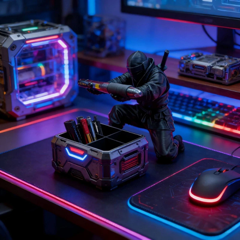 Figurina Ninja Stampata in 3D, - 3D Printing Grip recensione e prezzo