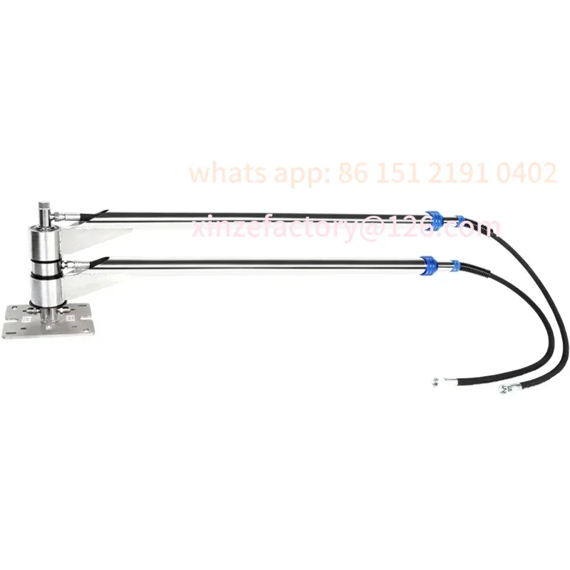 

Customizable . Car wash rocker arm 360 rotating cleaning boom telescopic double swing arm