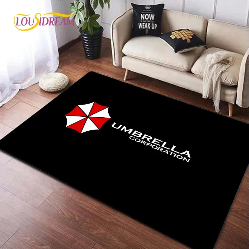 Fashion Umbrella Zombie Carpet for Living Room Bedroom decor Area Rugs Kitchen Door Un-slip Floor Mats Alfombra Birthday gift