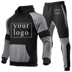 Uw Eigen Ontwerp Merk Logo/Foto Gepersonaliseerde Custom Overal Mannen Vrouwen Diy Casual Patchwork Shoulder Down Hoodie Mode Nieuw