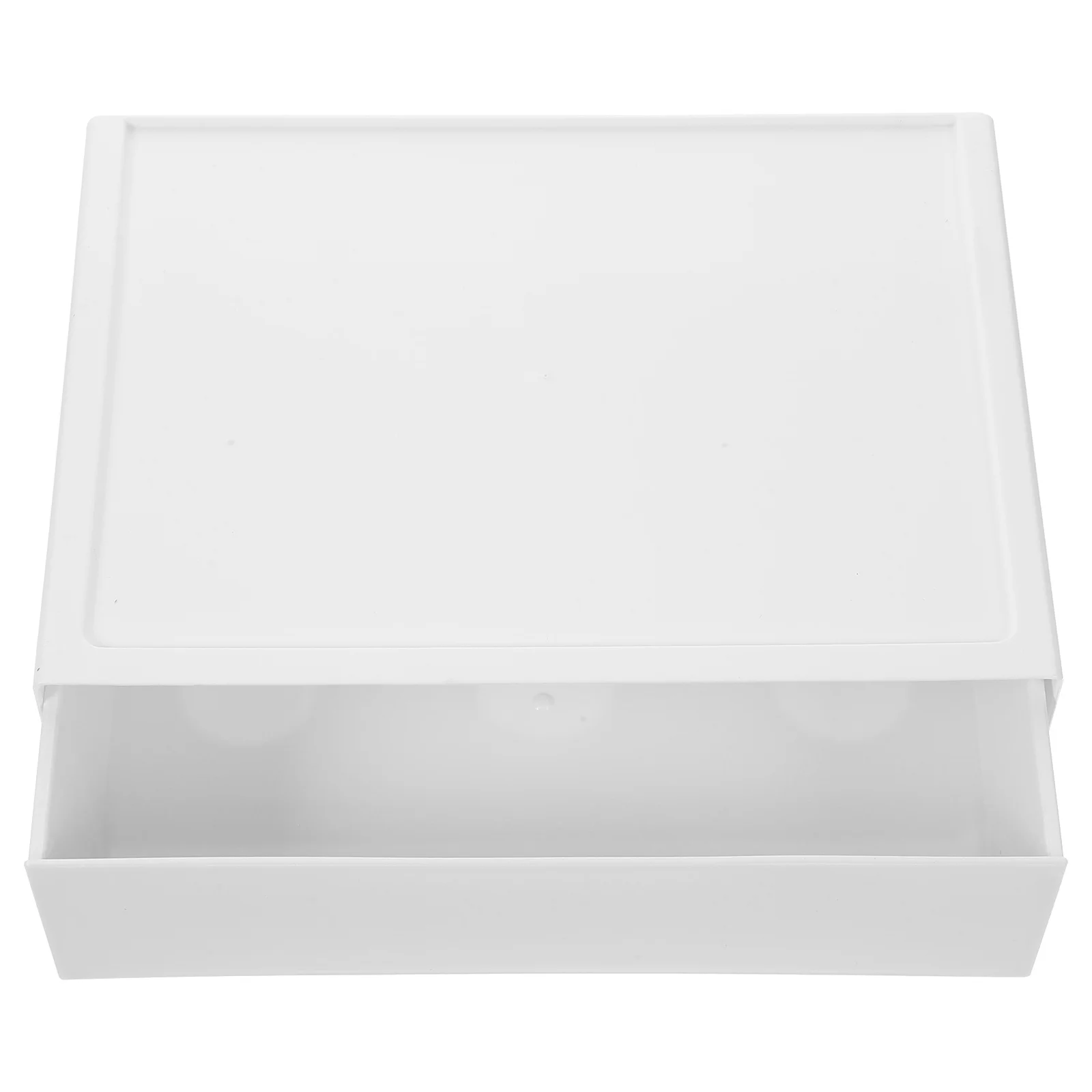 Stackable Desktop Storage Drawer Organizer Plastic Clear Desk Organizer for Office Makeup Stationery Storage Box