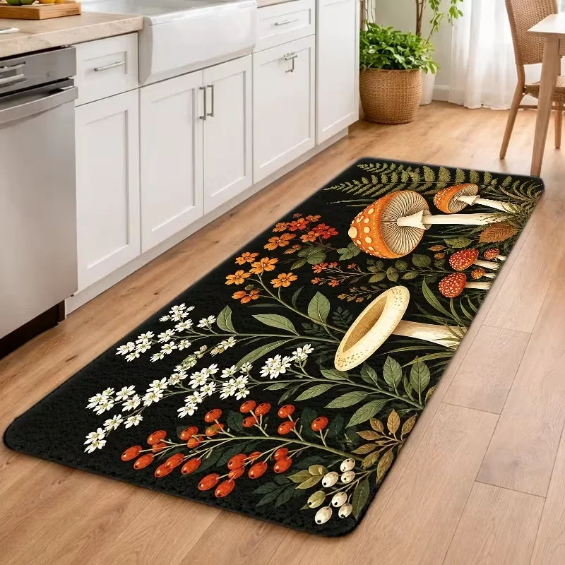 Commercial Kitchen Background - Tappeto da cucina lungo con motivo