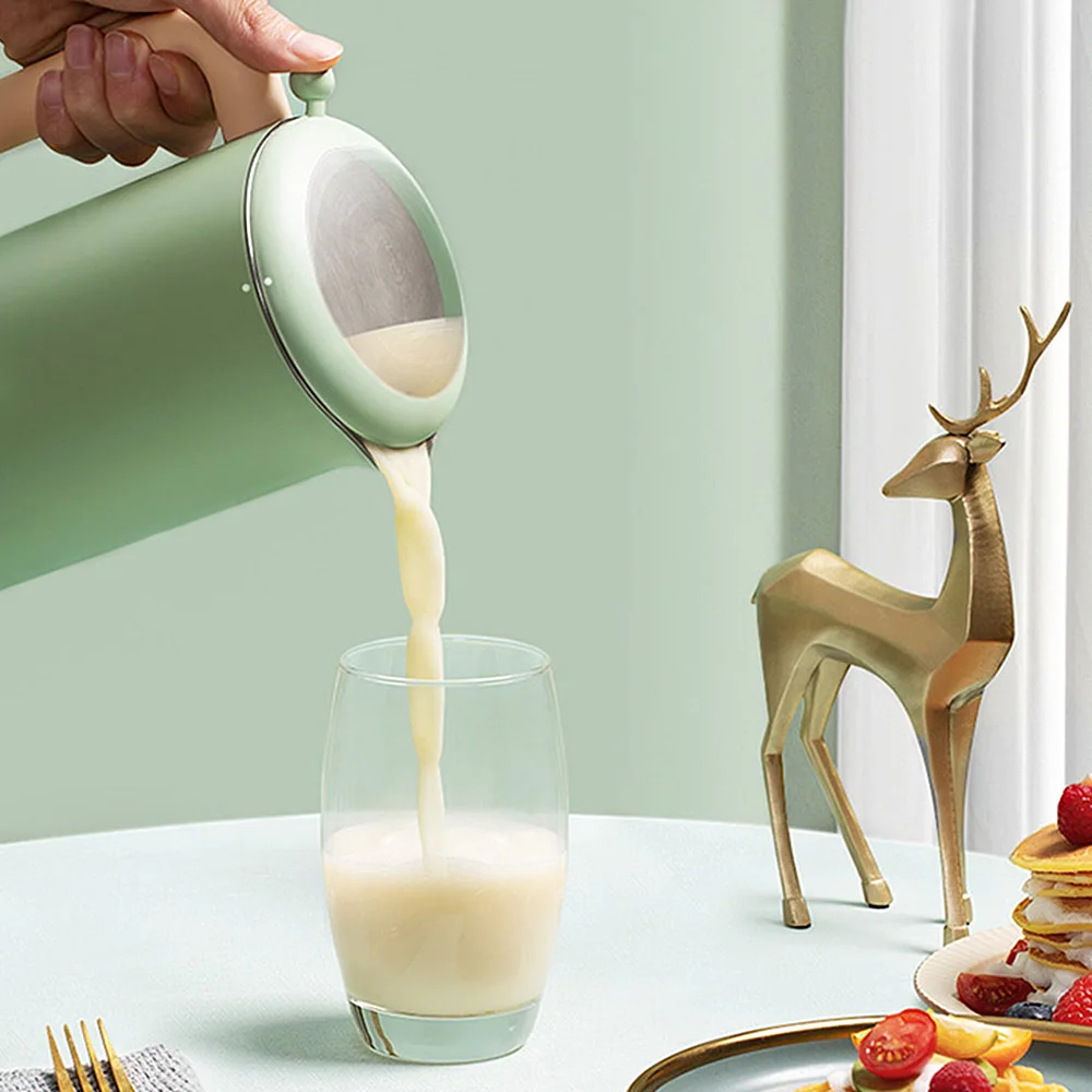 Mini soymilk machine 1-2 people breaking wall without filtering