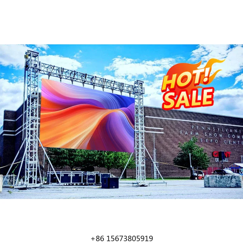 

Арендуемый уличный светодиодный экран высокой яркости P2.6 P2.9 P3.91 с алюминиевым корпусом из литого алюминия, простой в установке