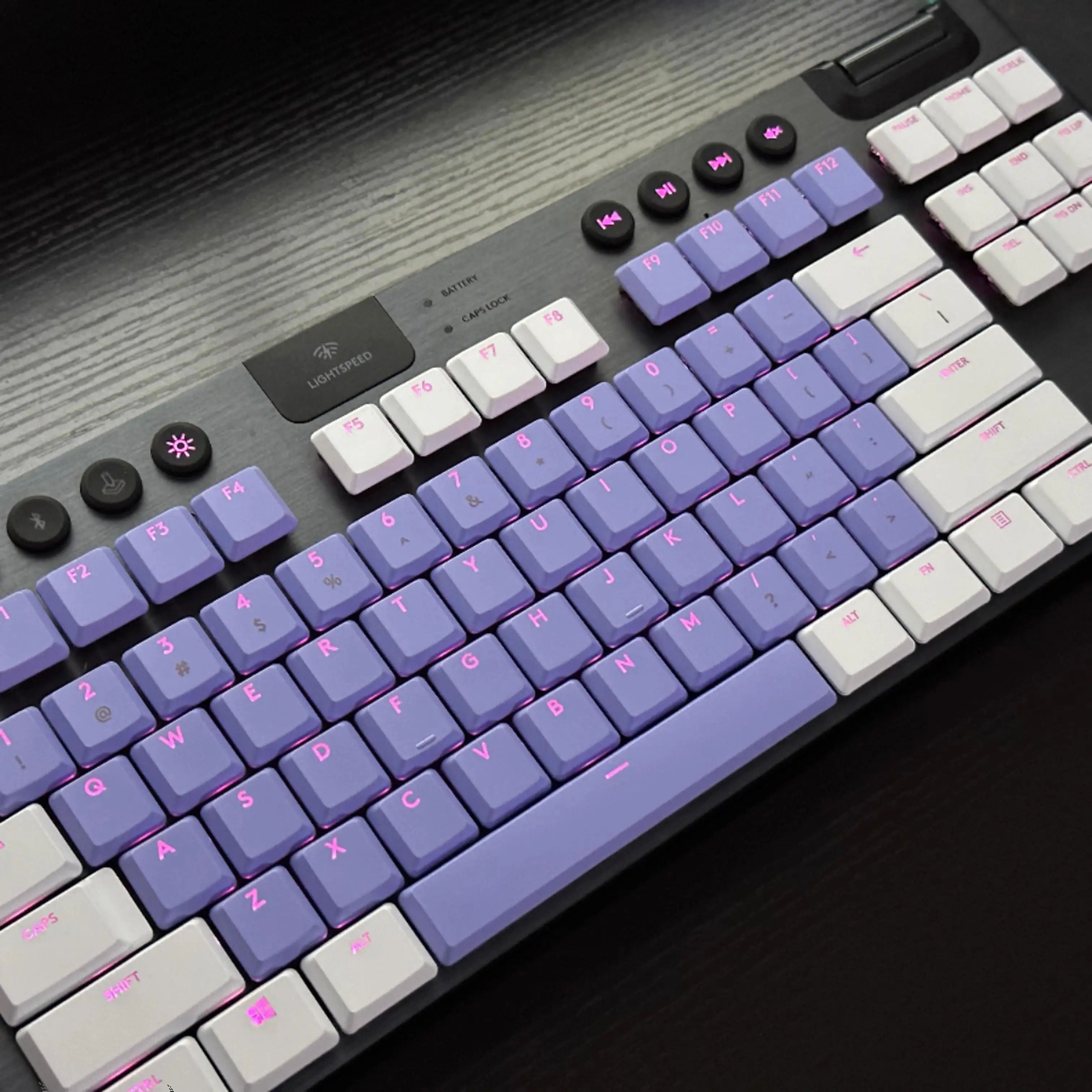 G913/G913TKL keycap ABS light transmission anti-skid color matching customized e-sports mechanical keyboard keycap