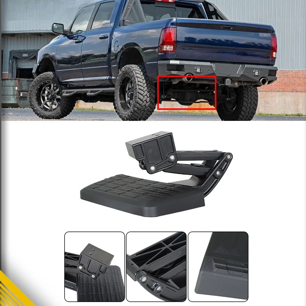 

For Ram 2500 3500 2010-2018 Retractable Black Bumper BedStep 2019-2022 1500