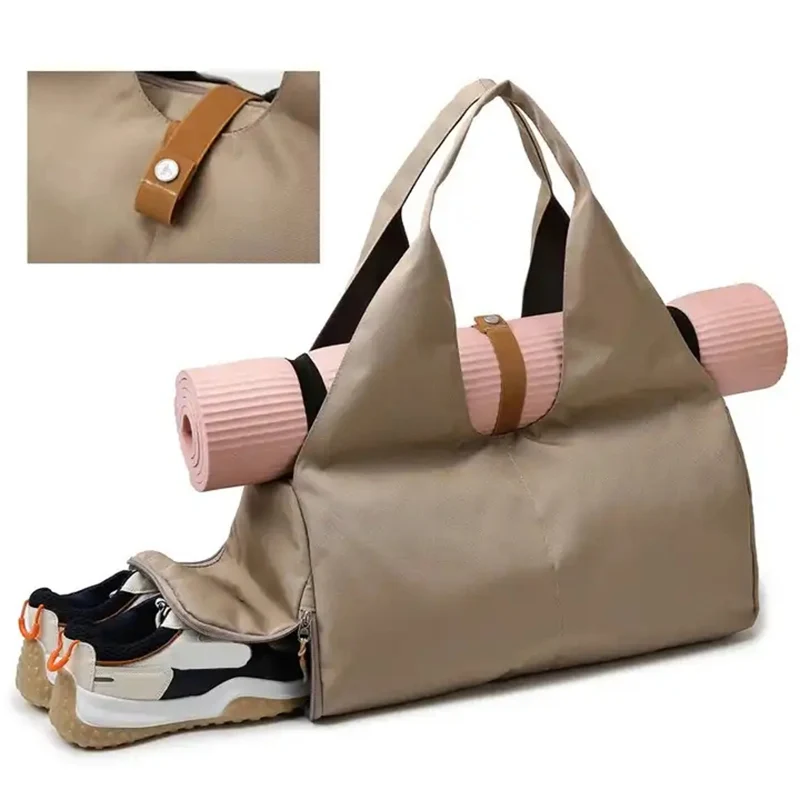 Yoga Sports Shoe Pocket Bags para Mulheres, Acessórios de Natação, Fitness Training, Weekend Travel Handbags para Senhoras, Feminino Bagagem Bags