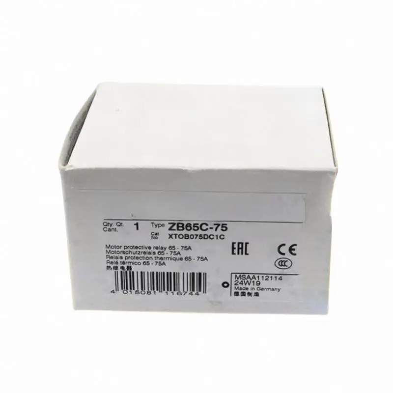 

Brand New Original ZB65C-75 Thermal Overload Relay 65-75A in Stock