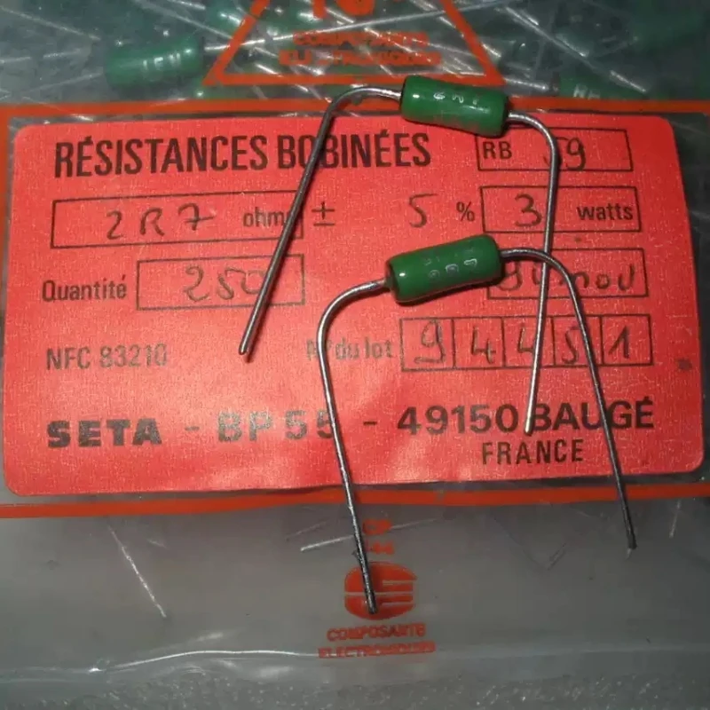 

SETA RB 59 3W 2R7 fever resistor 5X12MM from France