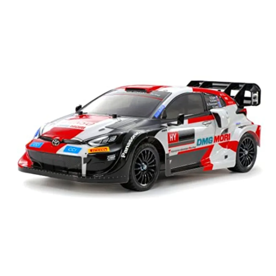 

1/10 GAZOO WRT GR Yaris Rally1 TT-02 TAM58716A Off-Road Electric Car Kit with Aluminum Frame and Black Finish for High-Perform