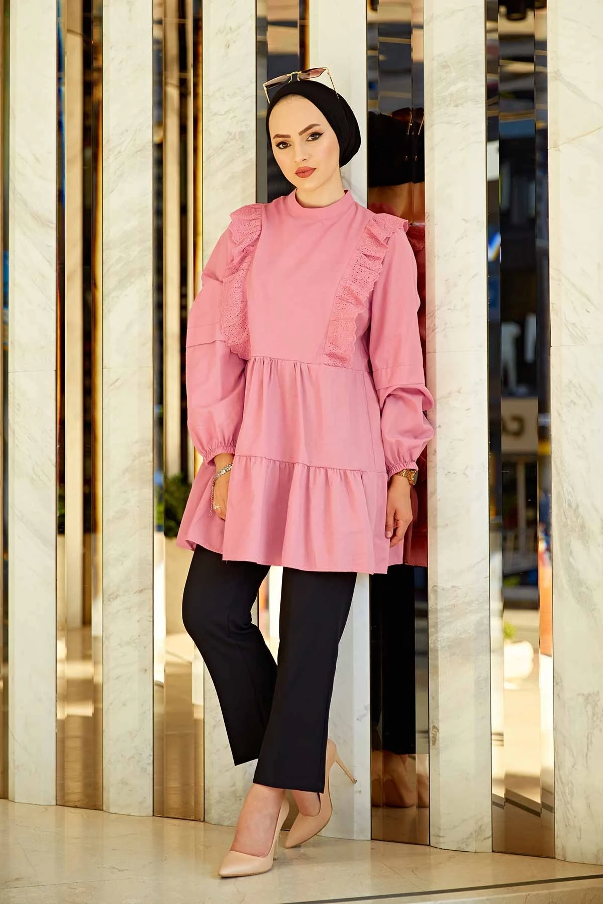 Warsel Tunik MD- Patel Pink