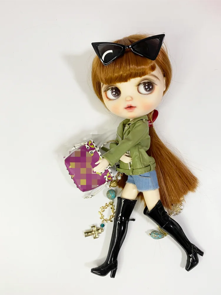 Blyth Doll Clothes Ob24 Clothes Blythe Shoes For 1/6 Blyth Doll Doll Accessories