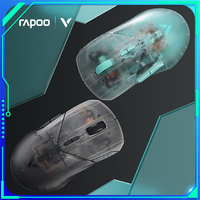 Rapoo VT9 Air Wireless Mouse Dual Mode Paw3395 2.4g Lightweight Ergonomics Gaming Mouse E-Sports Custom For PC Gamer Accessories