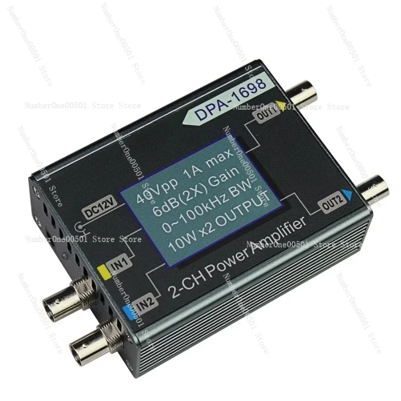

DC Power Amplifier Engineering of DPA-1698 Dual Channel DDS Function Signal Generator