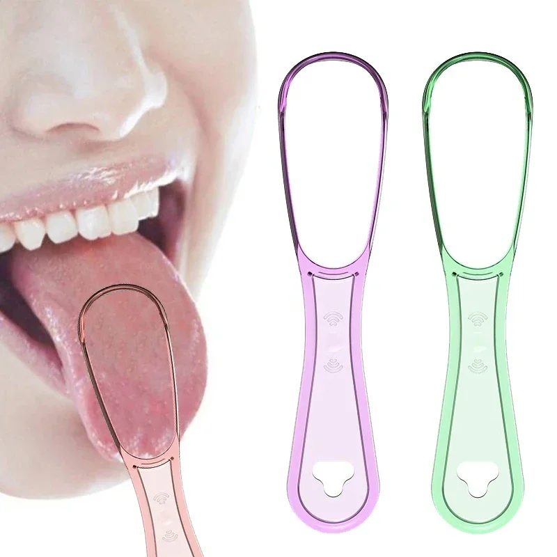 Silicone Tongue Scrapers Tongue Cleaners Adult Remove Halitosis Tongue Coating Oral Care Tongues Scraping Brushes Oral Care Tool