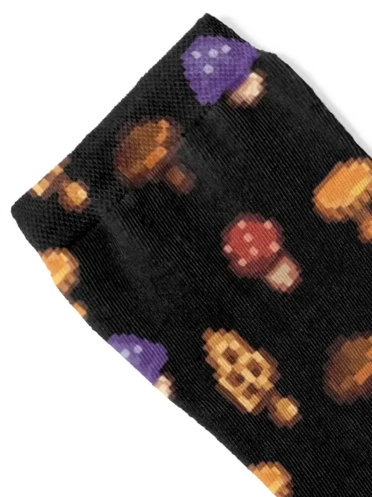 Stardew Valley Mushrooms Socks New year's Climbing Crossfit set Socks Female Men's