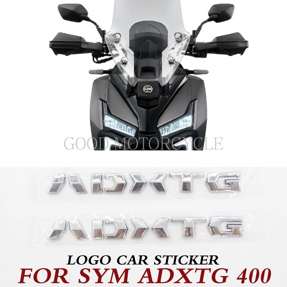 

For SYM ADXTG 400 ADXTG400 ADX400GT Original Accessories Left Right Car Hood Label Nameplate Logo