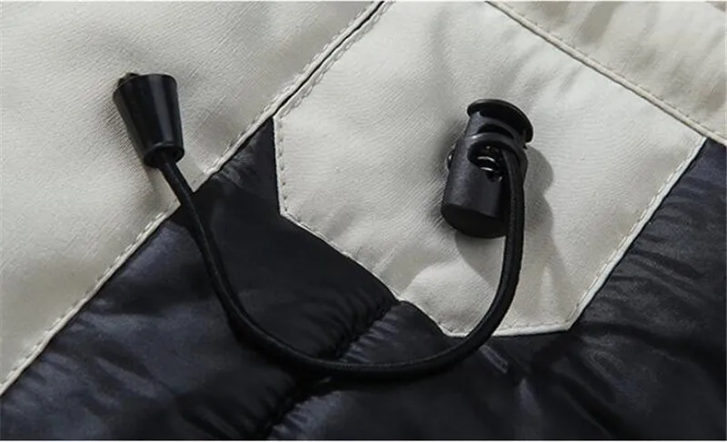 Men Thick Casual Turn Down Collar Mens Winter Jackets Parkas Coats Mens Winter Coats Fashion Hooded Parkas Warm Winter Jackets