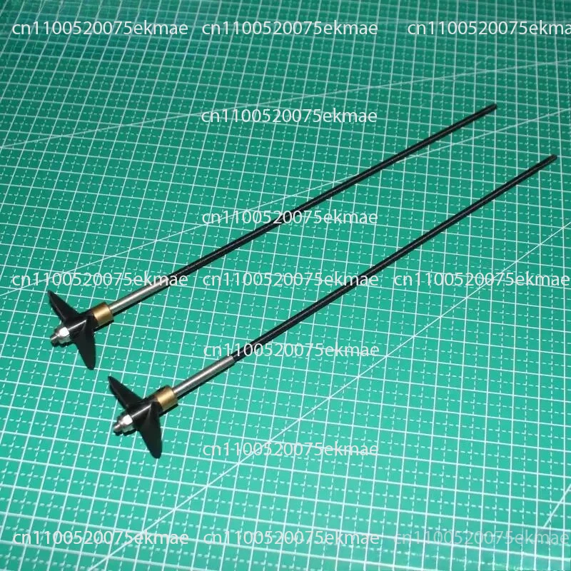 RC Model Boats Spare Part-2pcs 35mm Propeller and 3.0mm Shaft for 79205 V792-5 792-5 SR65 Racing RC Boat
