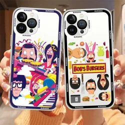 Cartoon B-Bobs B-Burgers Phone Case  For iPhone 15 13 14 12 11 Pro Max X XR XS Max