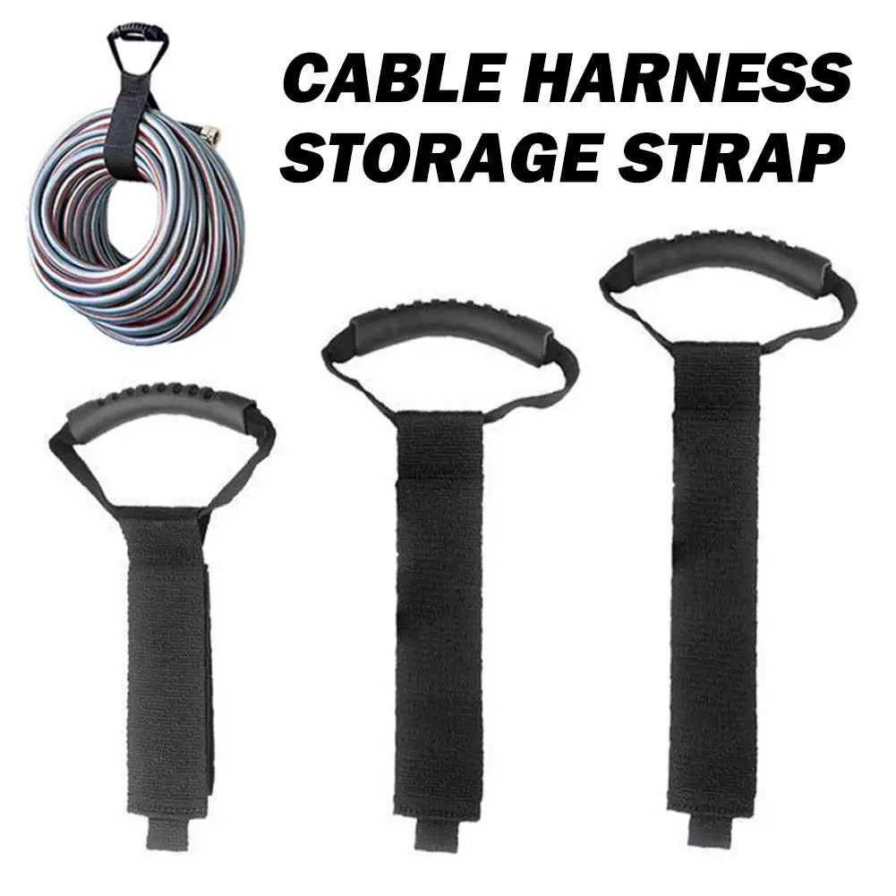 

Heavy-Duty Storage Straps Reusable Extension Cord Organizer Cable Ties Hose Multipurpose Storage Supplies Accessories