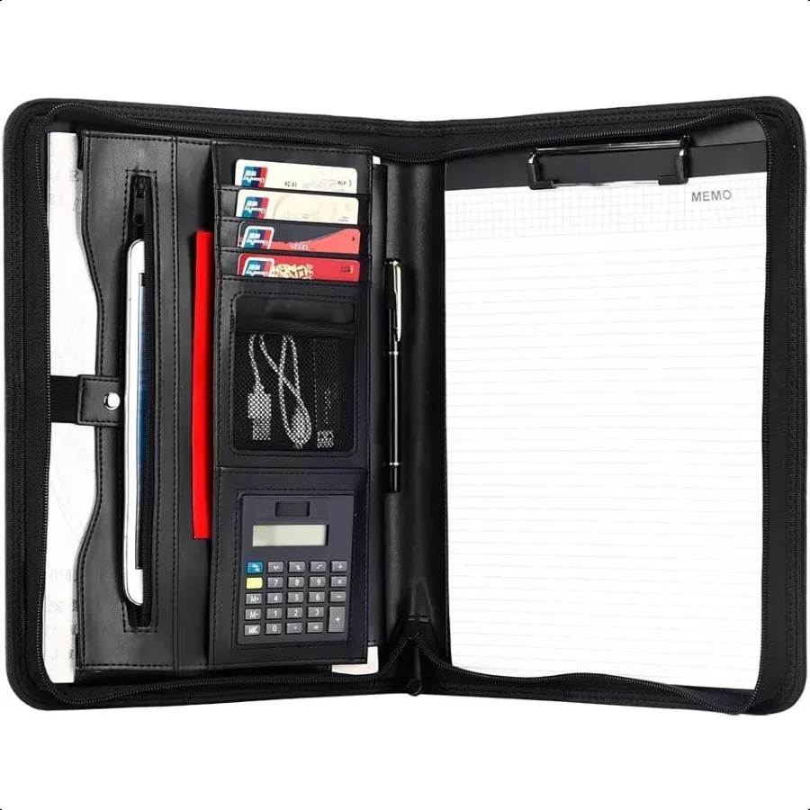 portafoglio-in-pelle-padfolio-aziendale-professionale-con-cerniera-presentazione-riprendi-notefolio-organizzatore-di-documenti-legali-premium-con-carta-ho