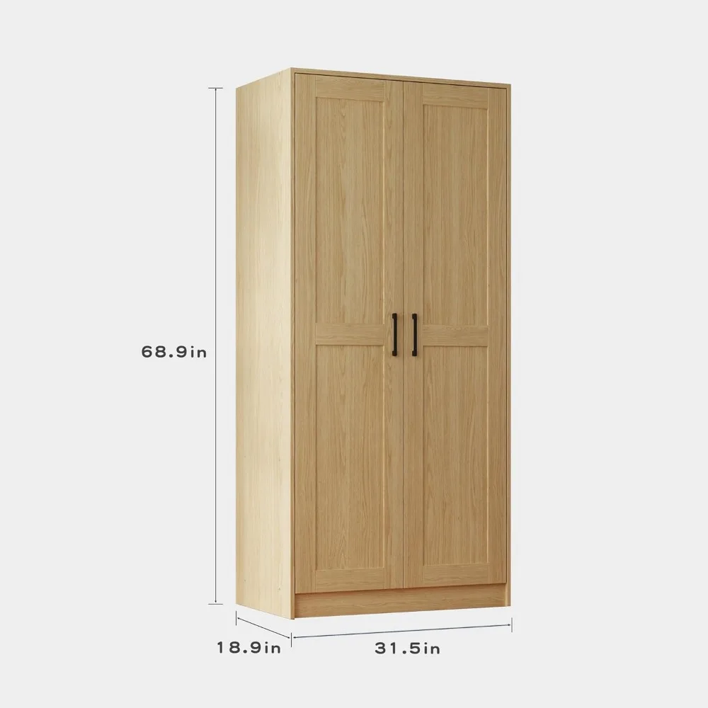 wardrobe Simple, beautiful, easy to clean and maintain, smooth and delicate surface, easy to assemble, small wardrobe