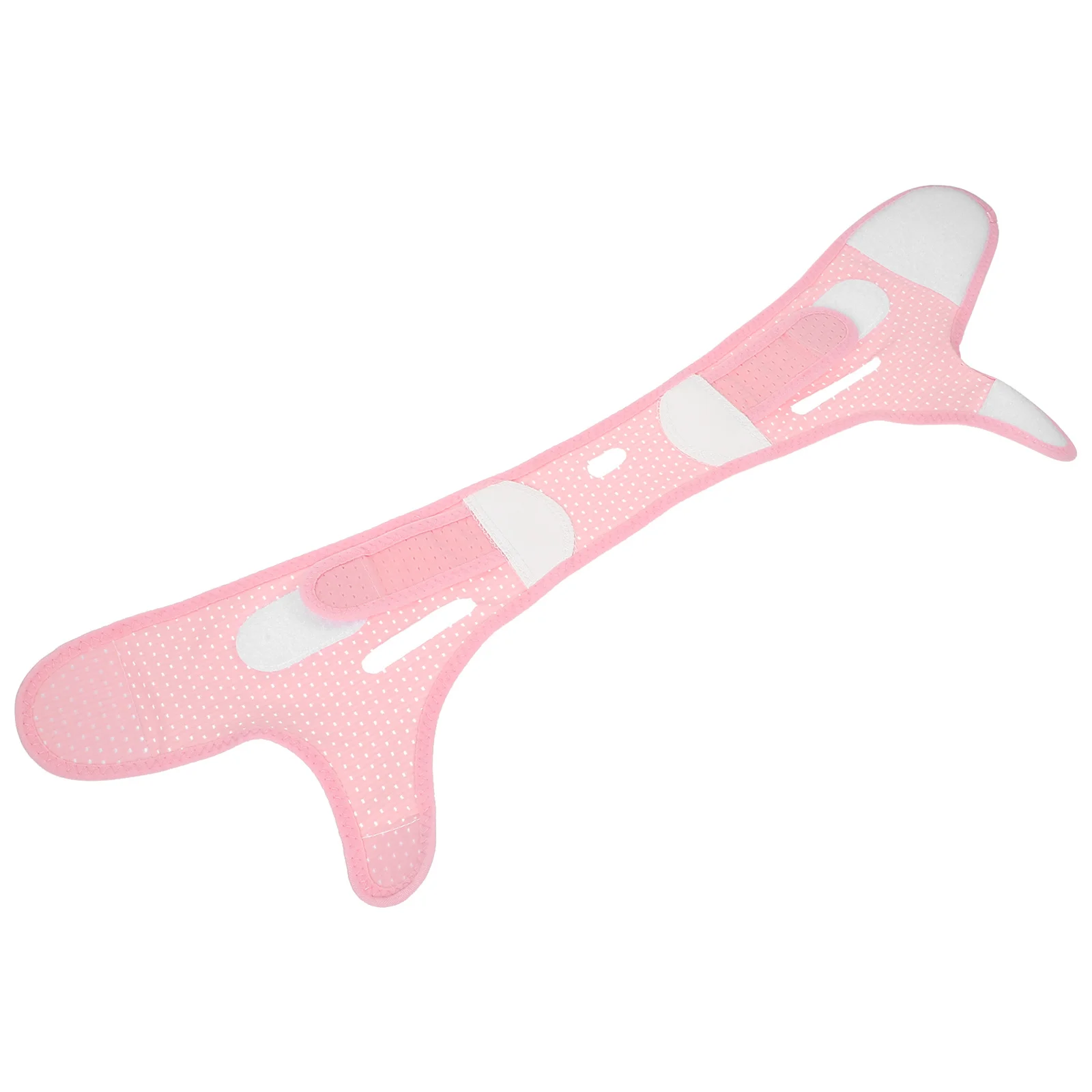 قناع رفع الوجه المزدوج للذقن، حزام الذقن القابل للتعديل لرفع وتشكيل الوجه أثناء النوم #4