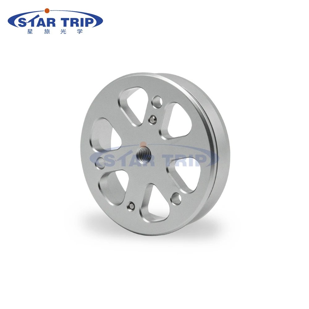 ZWO TC40 Carbon fiber tripod head plate-Silver plate for PE200