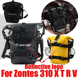 Waterproof Tool Bag For Zontes 310 X T T1 T2 R V ZT310 X310 T310 R310 310V 310X Accessories Frame Crash Bars Luggage Storage Bag