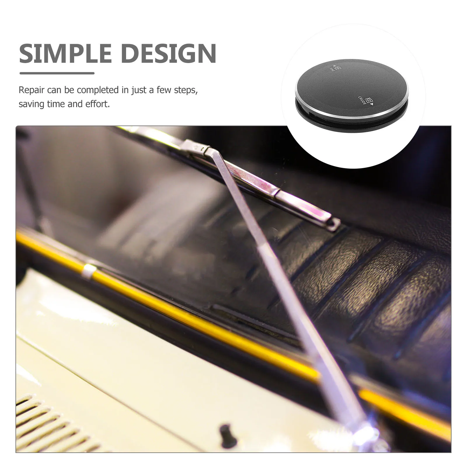 

Rain Scraper Tool For Car Windshield Wiper Car Wiper Accessory Strip Restore Alloy Wipers Repairer Maintenance Accessory