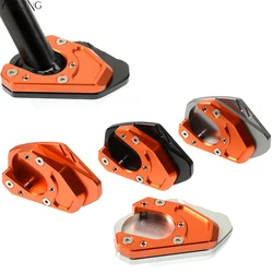 For 125 200 390 RC125 RC200 RC390 690 Enduro SMC Adventure 690 950 990 Kickstand Side Stand Plate Extension Plate Pad