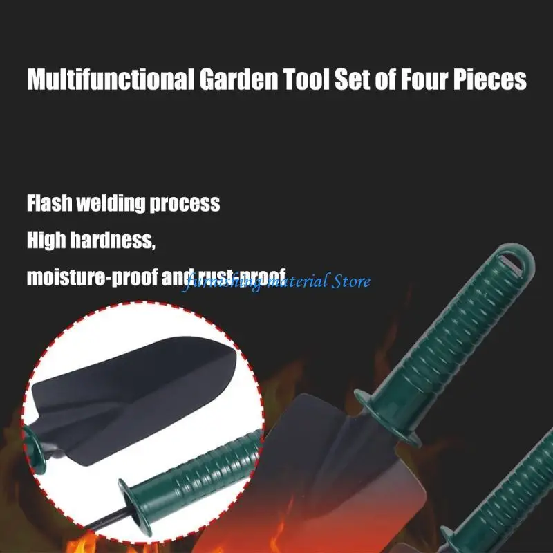 

Y5GD Handy Garden Tool Set Ergonomic Handle for Enthusiasts & Professional Gardeners