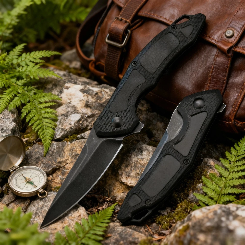 KS 1170 جيب سكين للفرد 8Cr13MoV عالية الكربون شفرة فولاذية عدم الانزلاق G10 مقبض التخييم في الهواء الطلق قطع استكشاف EDC أداة