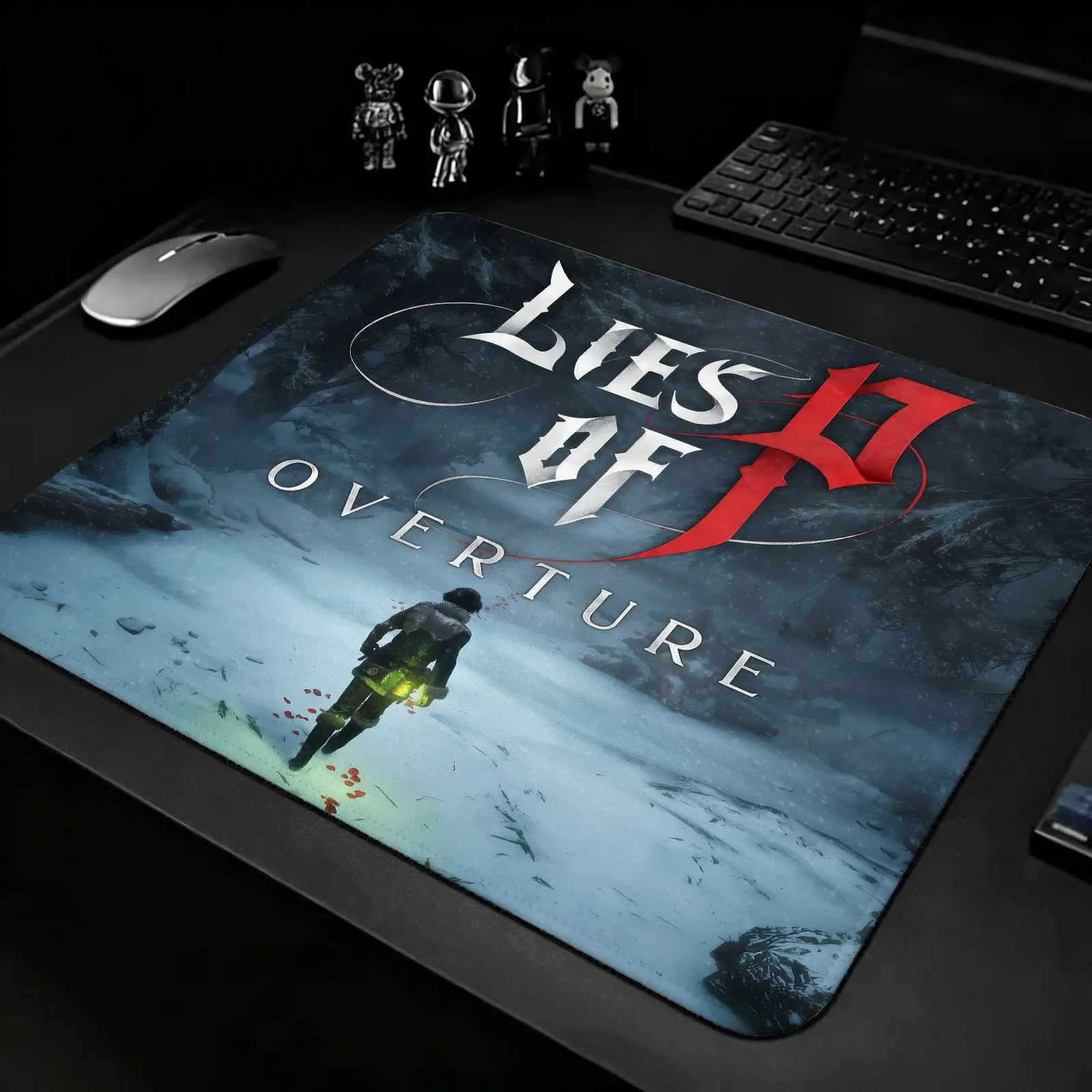 S/M/L Gaming Mat,Reinforced Stitched Edge,HOT GAME Lies of P COOL  Portable Non‑Slip Pad for Laptop Office & E‑Sports Game Play