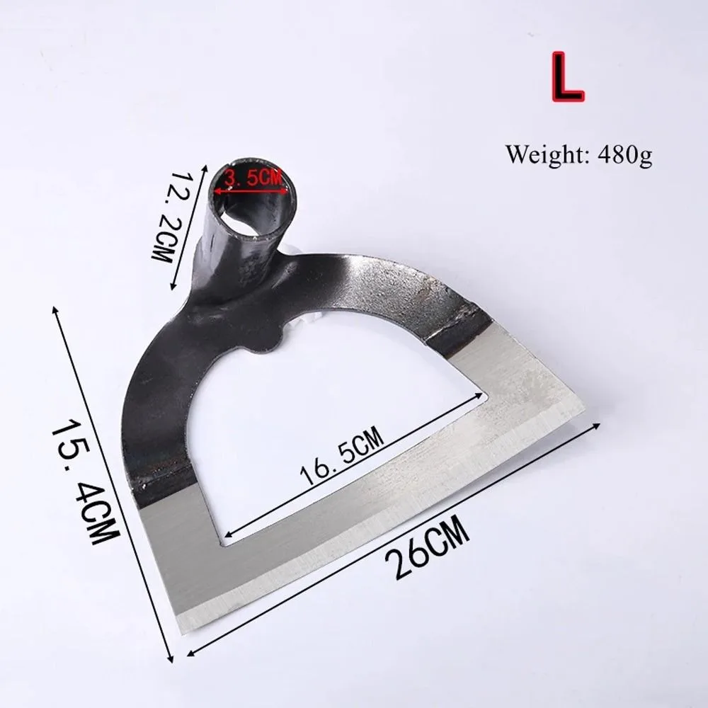 

Farm Tool Thickened Handheld Hollow Hoe Labor-saving Steel Weeding Hoe Agricultural Gardening Tool Vegetable Gardening