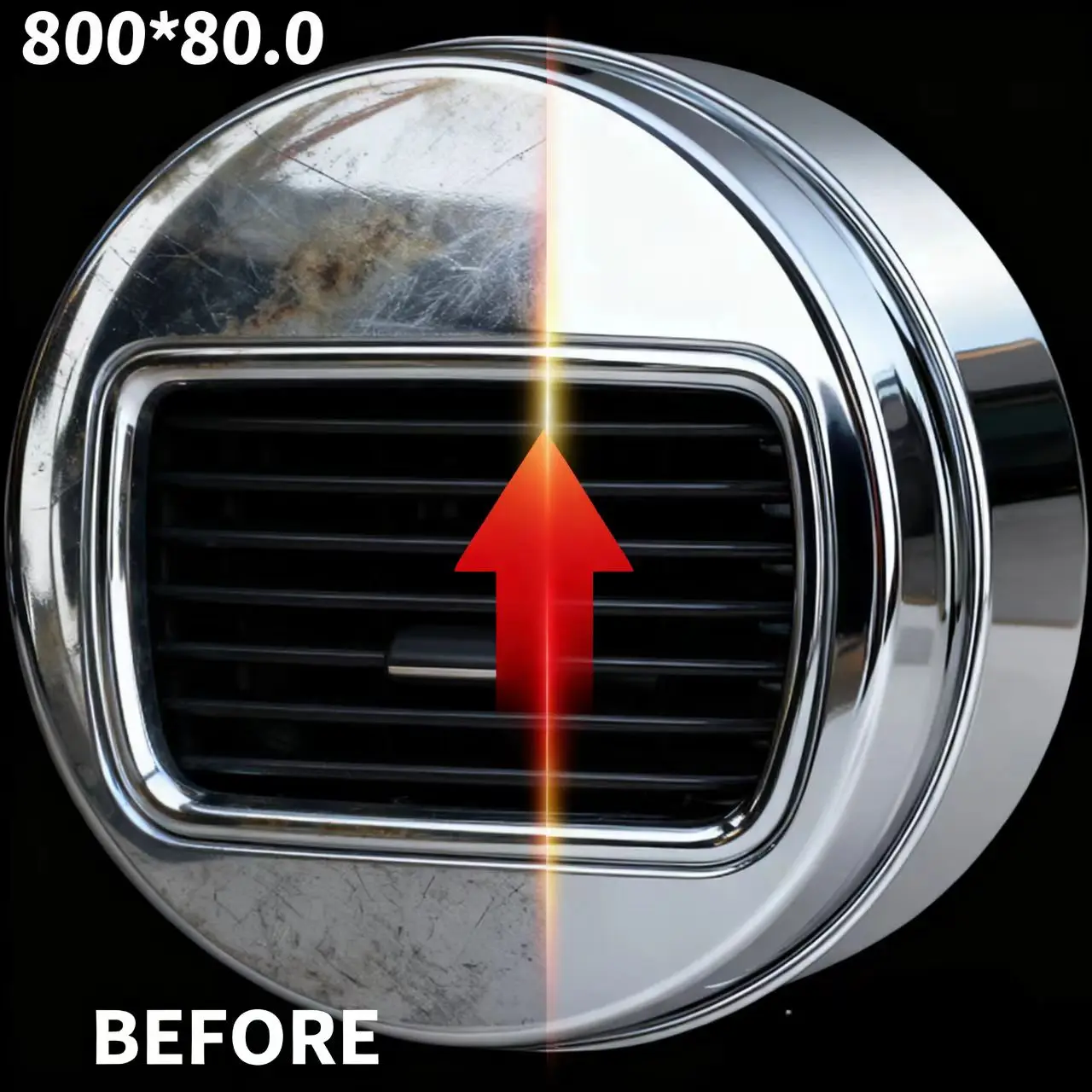 معجون تجديد مطلي بالكروم 100 جرام من Ksmunns: تألق فوري لمحور العجلة - تلميع سريع لمدة دقيقة واحدة، مقاوم للبقع، تأخير الشيخوخة، R #3