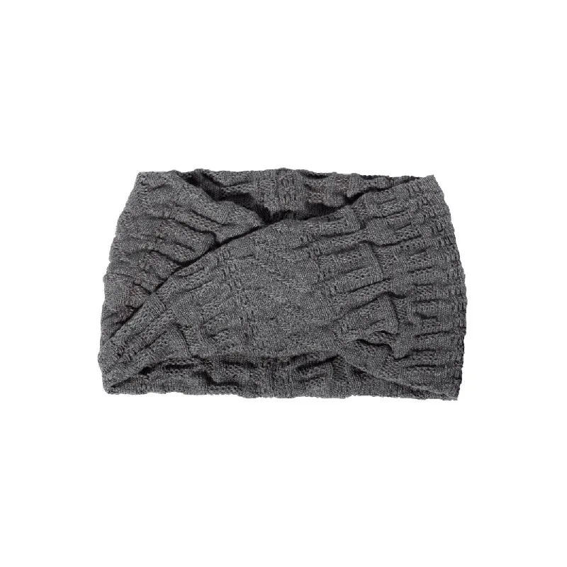 

Хлопковая вязаная повязка на голову с крестом, повязка для волос унисекс