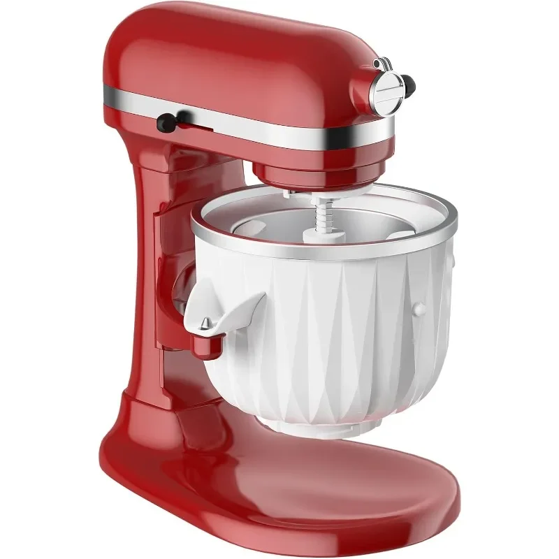 Maker Bevestiging Voor Stand Mixer, 2 Liter Ijs Attachment Past Voor 4,5qt En Grotere Tribune Mixers, Yoghurt