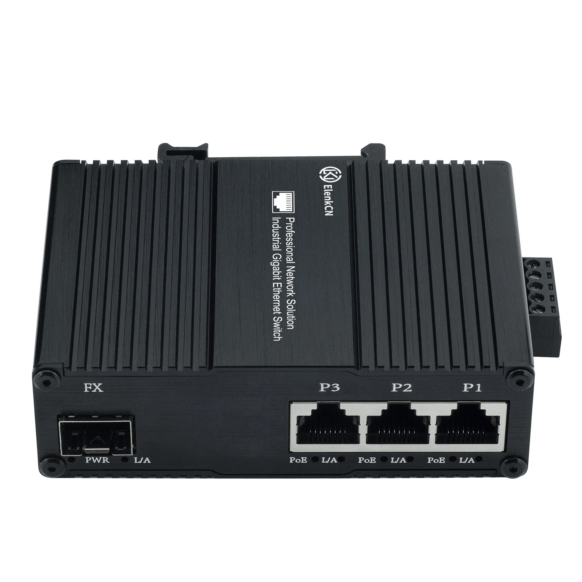 SC/SFP 1-4 Port Switch Poe Convert 10/100/1000BASET RJ45 Port 10/100/1000Mbps Rate For Security Protection System Switches