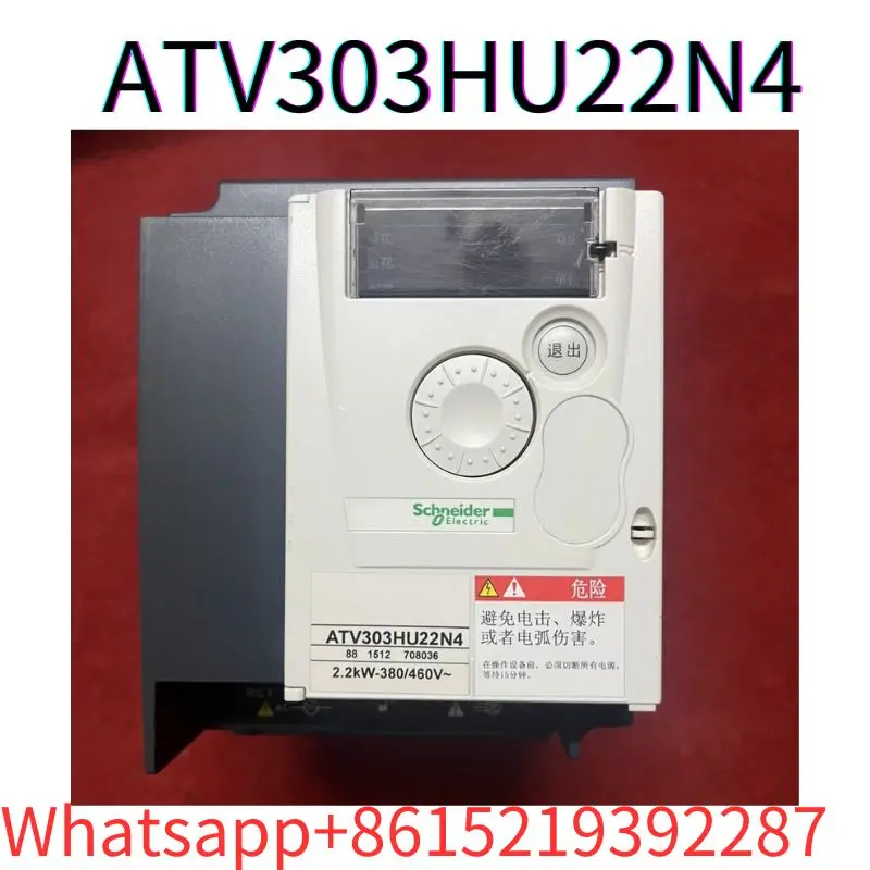 

second-hand Frequency converter ATV303HU22N4 2.2KW tested ok