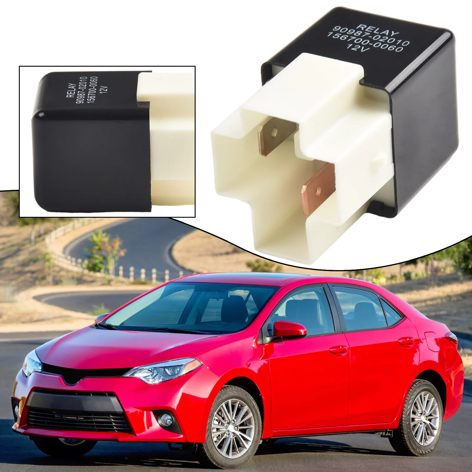 Improved Ignition Starter Relay for Lexus ES300 RX300 for Toyota 9098702010 156700 0060 Enhancing Vehicle Reliability