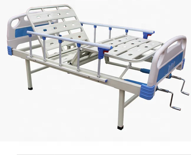 for Hospital Furniture Medical Equipment Two Cranks Manual Cheap Hospital Bed