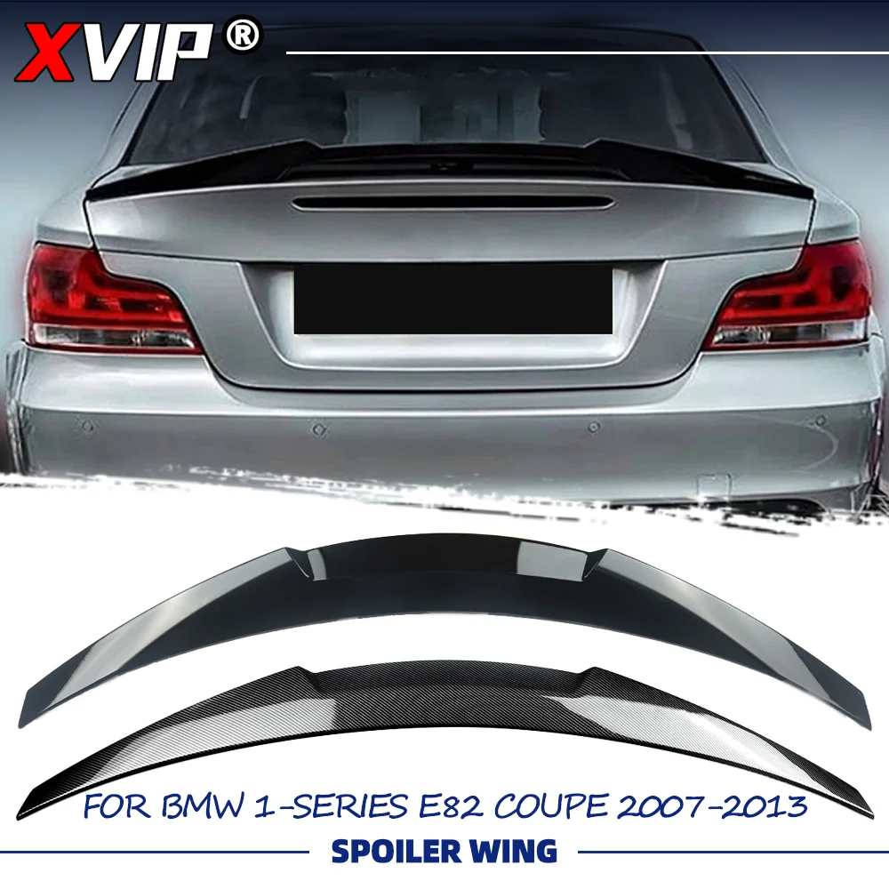 

XVIP Glossy Black Glossy Carbon Fiber M4 Style Rear Spoiler Wing For BMW 1-Series E82 Coupe 2007-2013