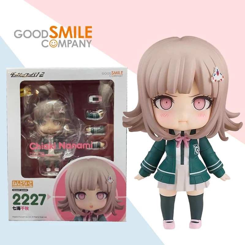 

GSC Original Nendoroid Series No. 2227 Chiaki Nanami Danganronpa Anime Action Figure Model Toy Collectible Children's Gift