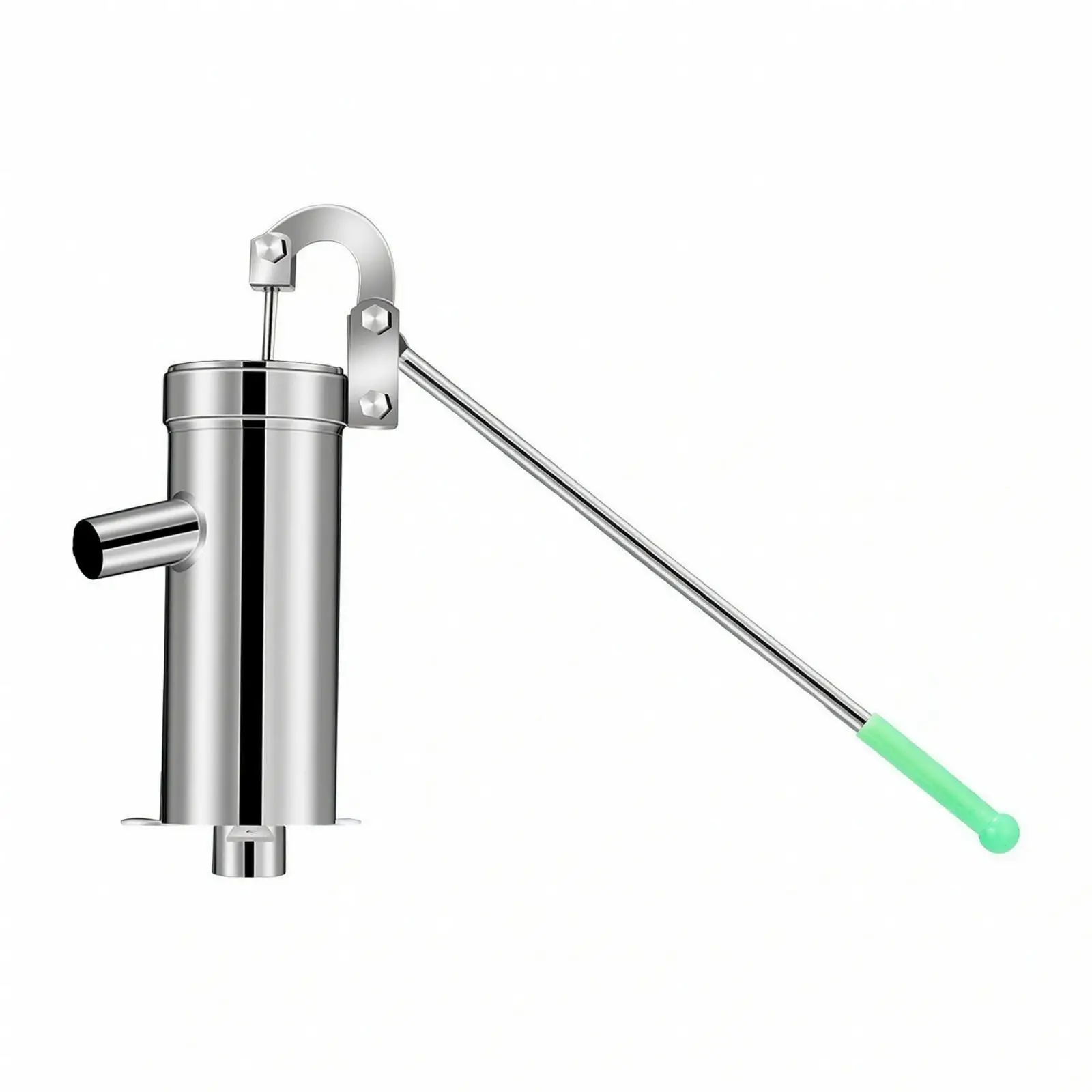 Hand Pump for Well Stainless Steel Manual Water Pump with Lever Arm for Garden Workshop Outdoor Utility No Electricity